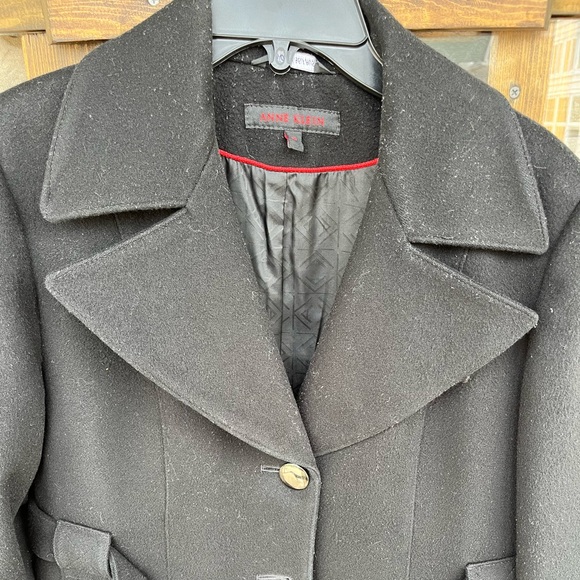 Anne Klein Wool Pea Coat - Picture 2 of 9